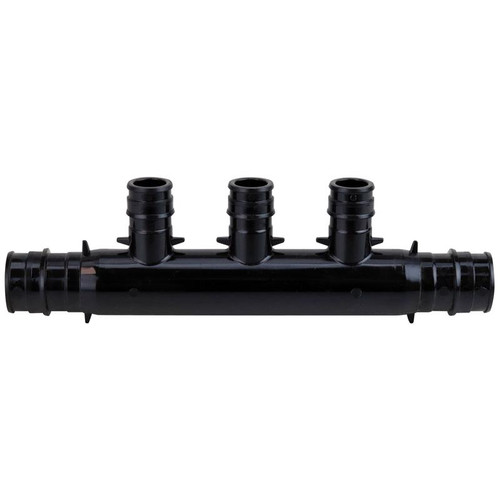 Apollo - EPXM3PTO - Pex A 3/4 in. PEX Barb x 1/2 in. Dia. PEX Plastic Manifold