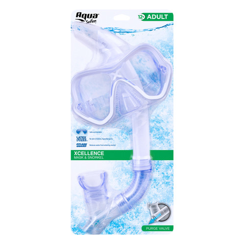 Aqua - AQK13692A - Optum TriView Assorted Youth Mask/Dry Top Snorkel