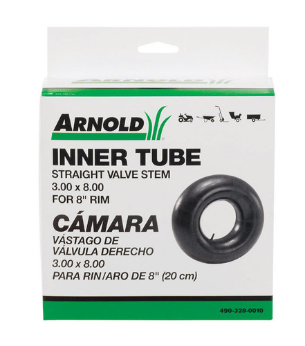 Arnold - 490-328-0010 - 8 in. Dia. x 8 in. Dia. Inner Tube Rubber