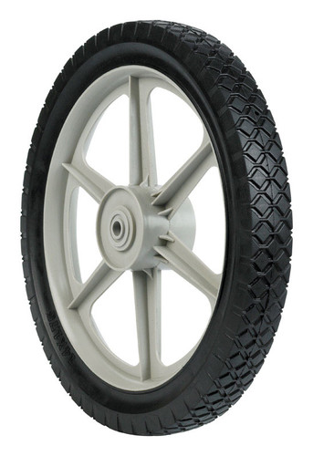 Arnold - 1475-P - 1.75 in. W x 14 in. Dia. Plastic Lawn Mower Replacement Wheel 60 lb.