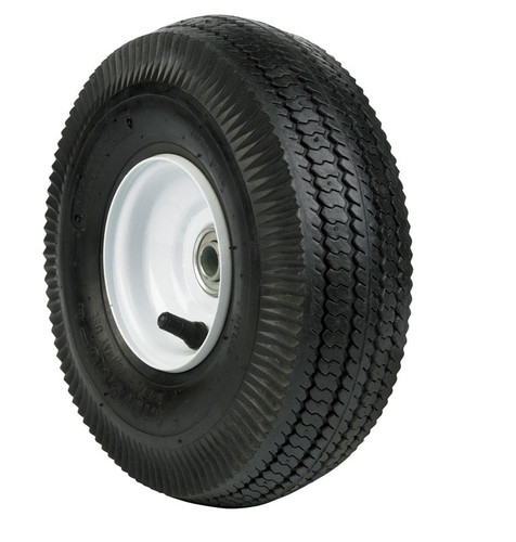 Arnold - SO-43-4-58 - 4 in. Dia. x 10 in. Dia. 350 lb. capacity Offset Hand Truck Tire Rubber