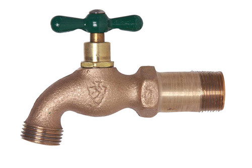 Arrowhead - 202LF - 3/4 MIP Brass Hose Bibb