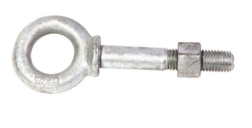 Baron - 22214 - 5/16 in. x 4-1/4 in. L Hot Dipped Galvanized Steel Shoulder Eyebolt Nut Included