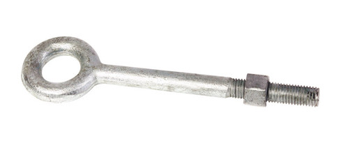 Baron - 24122 - 1/2 in. x 2 in. L Hot Dipped Galvanized Steel Eyebolt Nut Included