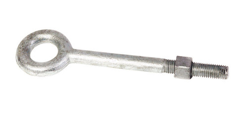 Baron - 24124 - 1/2 in. x 4-1/2 in. L Hot Dipped Galvanized Steel Eyebolt Nut Included
