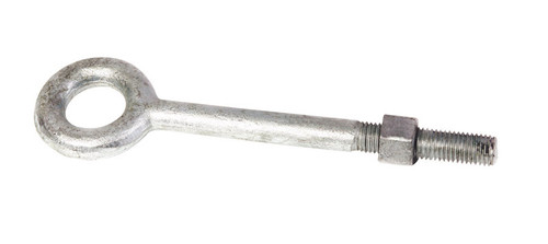 Baron - 24126 - 1/2 in. x 6 in. L Hot Dipped Galvanized Steel Eyebolt Nut Included