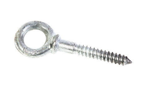 Baron - 28012 - 1/2 in. x 3-1/4 in. L Hot Dipped Galvanized Steel Lag Thread Eyebolt Nut Included