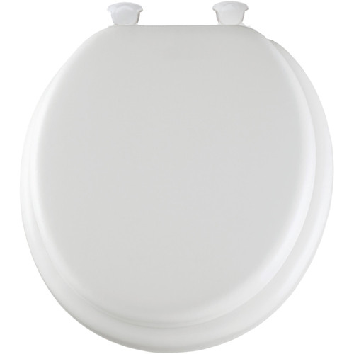 Bemis - 15EC000 - Round White Soft Toilet Seat