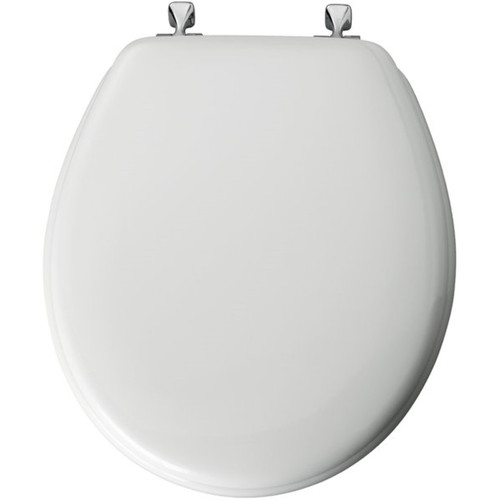 Bemis - 44CP-000 - Mayfair Round White Molded Wood Toilet Seat