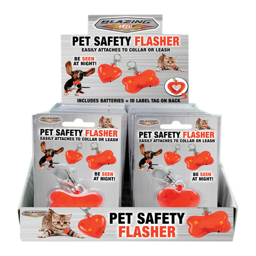 Blazing LEDz - 900233 - Pet Safety Flasher - 1/Pack