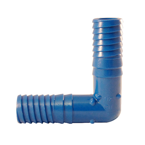 Apollo Blue Twister - ABTE12 - 1/2 in. Insert x 1/2 in. Dia. Insert Acetal Elbow