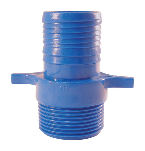 Apollo Blue Twister - ABTMA15PK - 1 in. Insert x 1 in. Dia. MPT Acetal Male Adapter