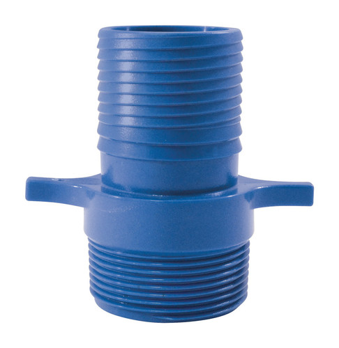 Apollo Blue Twister - ABTMA112 - 1-1/2 in. Insert x 1-1/2 in. Dia. MPT Acetal Male Adapter