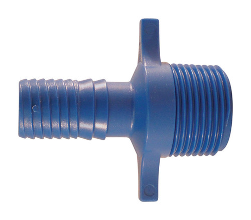 Apollo Blue Twister - ABTMA34 - 3/4 in. Insert x 3/4 in. Dia. MPT Acetal Male Adapter