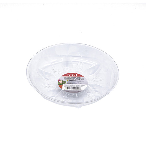 Bond - CVS006HD - 6 in. Dia. Plastic Plant Saucer Clear