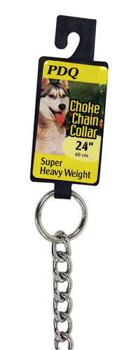 Boss Pet - 12624 - Silver Steel Dog Choke Chain Collar Large/X-Large