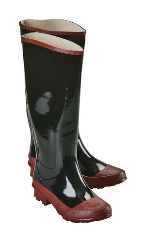 Boulder Creek - 73107CM - Men's Steel Shank Boots 7 US Black/Red