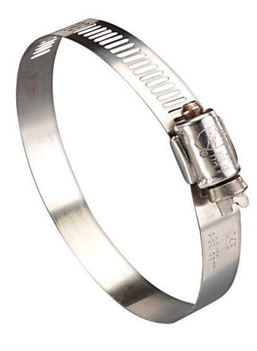 Ideal - 665012551 - Tridon Hy Gear 1/2 in. to 1-1/4 in. SAE 12 Silver Hose Clamp Stainless Steel Marine