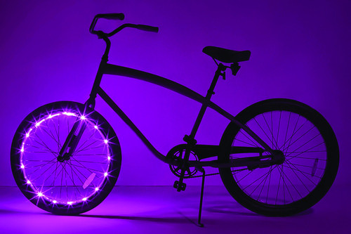 Brightz - L2392 - WheelLED Bicycle Light Kit ABS Plastic/Polyurethane - 1/Pack