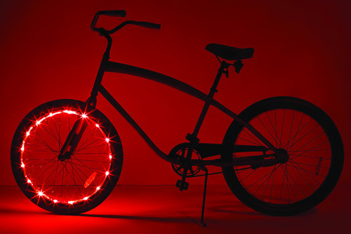 Brightz - L2361 - Wheelbike lights LED Bicycle Light Kit ABS Plastics/Polyurethane/Electronics - 1/Pack