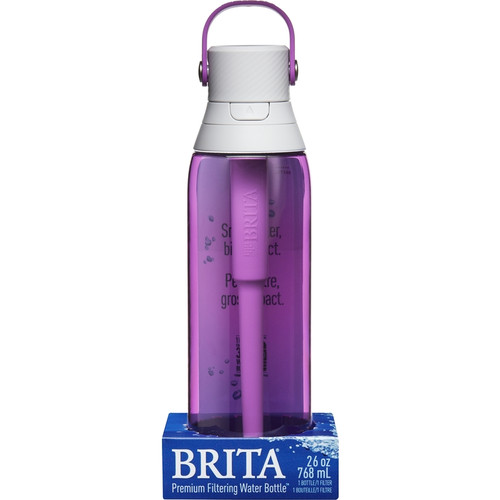 Brita - 36383 - Premium 26 oz. Orchid BPA Free Filtered Water Bottle