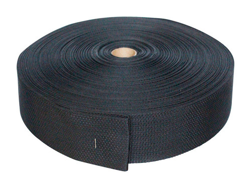 Bulk-Strap - 1022 - 300 ft. L Black Webbing 300 lb. - 1/Pack