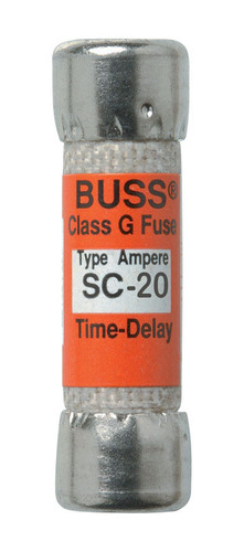 Bussmann - BP/SC-20 - 20 amps Midget Fuse - 2/Pack