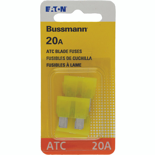 Bussmann - BP/ATC-20-RP - 20 amps ATC Blade Fuse - 5/Pack
