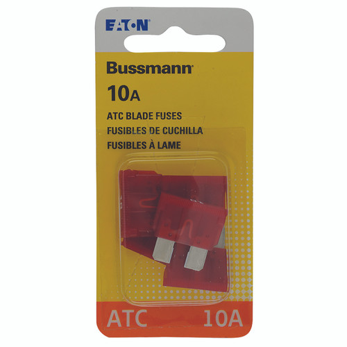 Bussmann - BP/ATC-10-RP - 10 amps ATC Blade Fuse - 5/Pack