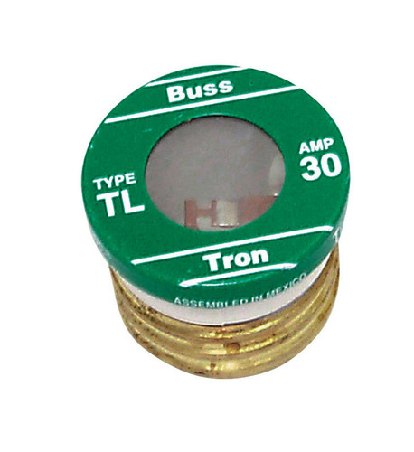 Bussmann - BP/TL-30 - 30 amps Time Delay Plug Fuse - 3/Pack