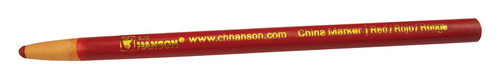 C.H. Hanson - 10390 - 6.8 in. L x 0.3 in. W China Marker Red Plastic 1/pc.