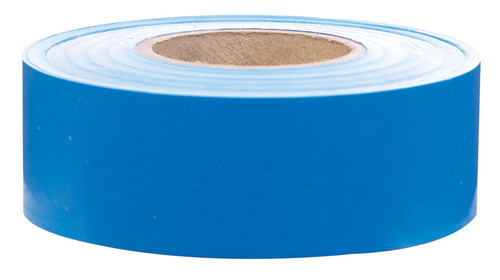 C.H. Hanson - 17023 - 300 ft. L x 1.2 in. W Plastic Flagging Tape Blue