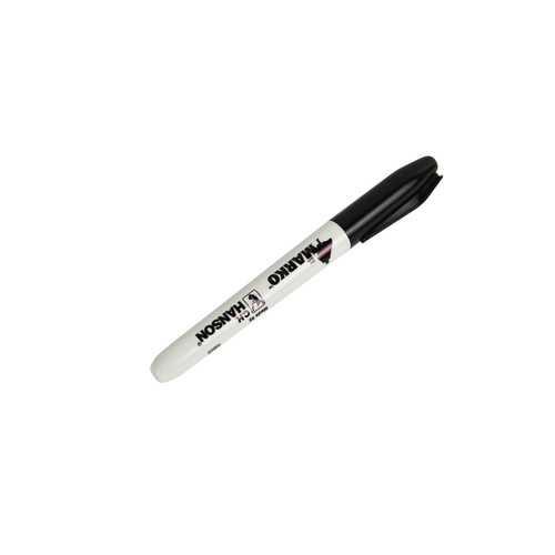 C.H. Hanson - 10605 - Sure Point Black Medium Tip Permanent Marker - 1/Pack