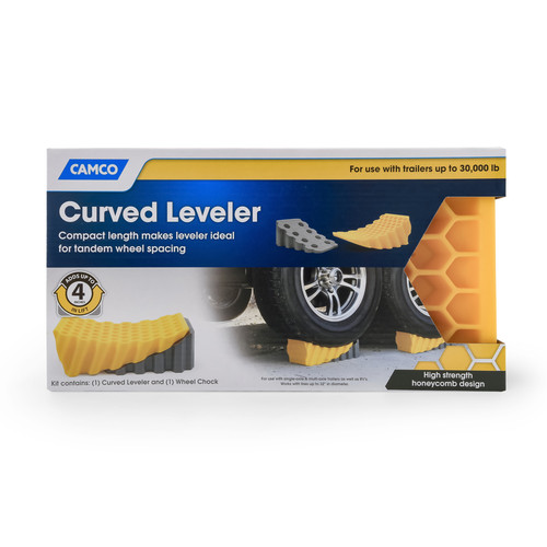 Camco - 44423 - Curved Leveler - 1/Pack