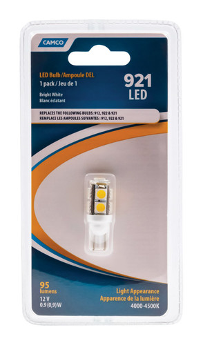 Camco - 54623 - LED Marker/Turn/Utility Automotive Bulb 921