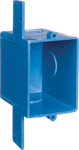 Carlon - A58381D-CAR - Rectangle 2.92 in. Outlet Box Blue PVC
