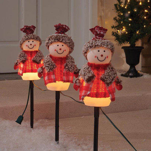 Celebrations - 23217-71 - Incandescent 24 in. Pathway Decor Blow Mold Snowman