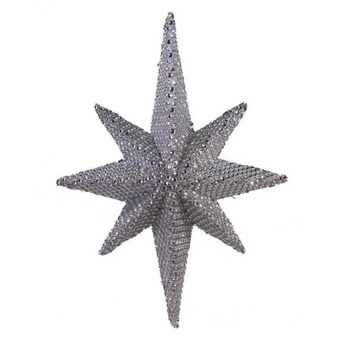 Celebrations - 49431-71 - Silver Star of Bethlehem Tree Topper