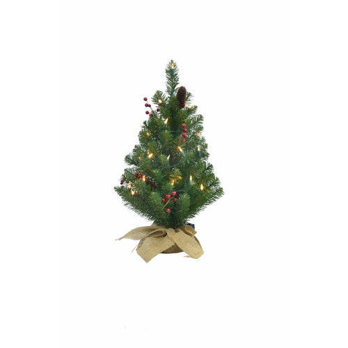 Celebrations - TCWT20P00A - 2 ft. Crestwood Incandescent 35 count Table Tree