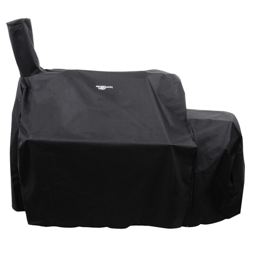 Char-Broil - 8259969P04 - Oklahoma Joe's Black Grill Cover For Oklahoma Joes Highland Offset Smoker 57 in. W x 53 in. H