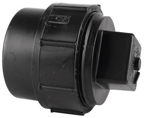 Charlotte Pipe - ABS00105X1200 - 4 in. Spigot x 4 in. Dia. FPT ABS Adapter