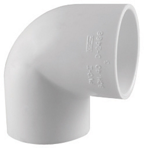 Charlotte Pipe - PVC023001400 - Schedule 40 1-1/2 in. Slip x 1-1/2 in. Dia. Slip PVC Elbow