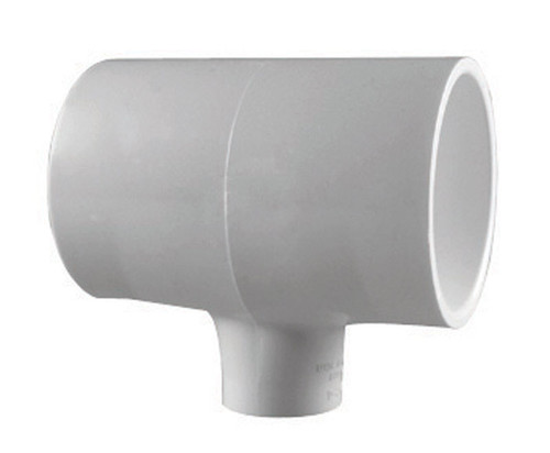 Charlotte Pipe - PVC024005250 - Schedule 40 1/2 in. Slip x 1-1/4 in. Dia. Slip PVC Reducing Tee