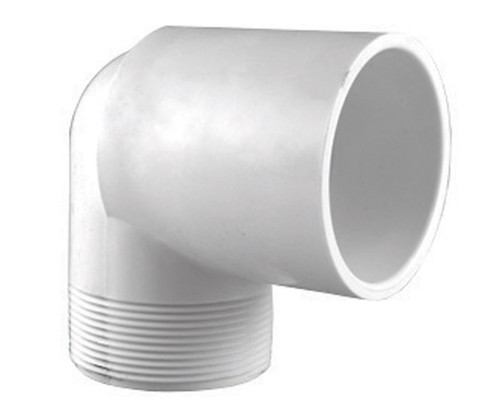 Charlotte Pipe - PVC023060800 - Schedule 40 3/4 in. Slip x 3/4 in. Dia. MPT PVC Street Elbow