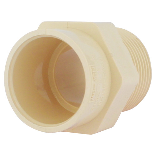 Charlotte Pipe - CTS021090800 - FlowGuard 3/4 in. Socket x 3/4 in. Dia. MNPT CPVC Adapter