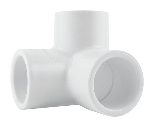 Charlotte Pipe - PVC025100600 - Schedule 40 1/2 in. Slip x 1/2 in. Dia. Slip PVC Side Outlet Elbow