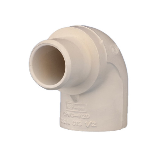 Charlotte Pipe - CTS023001800 - FlowGuard 3/4 in. Slip x 1/2 in. Dia. Slip CPVC Elbow