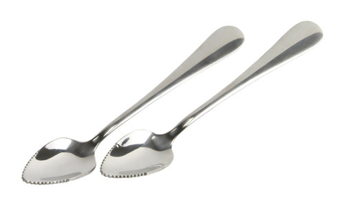 Chef Craft - 21521 - 3-1/4 in. W x 9 in. L Silver Stainless Steel Grapefruit Spoon Set