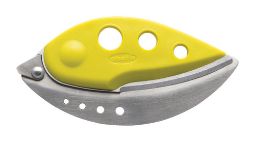 Chef'n - 102-212-053 - Looseleaf 2-1/2 in. W x 5 in. L Yellow ABS/Stainless Steel Kale/Herb Stripper