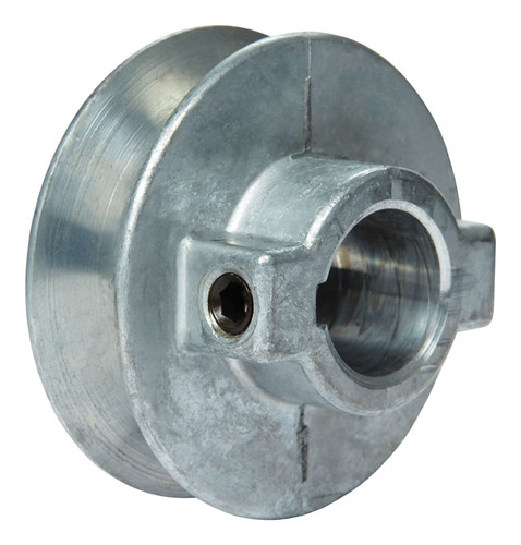 Chicago Die Casting - 225A7 - 2 1/4 in. Dia. Zinc Single V Grooved Pulley